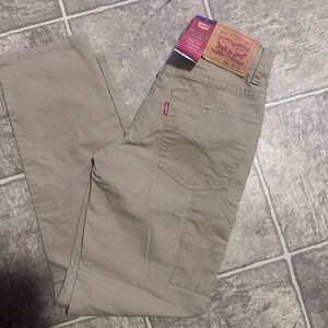 Youth Levi's Khaki Cargo Pants